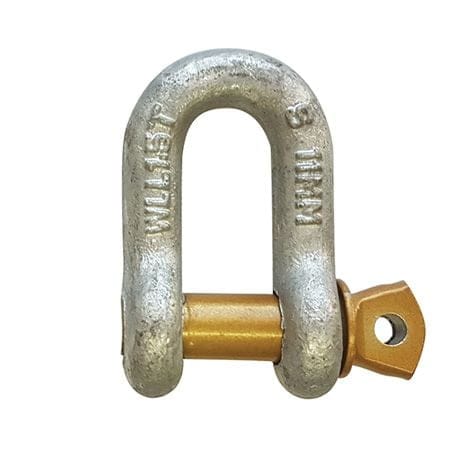 (IM620) GALVANISED DEE SHACKLES (RATED)