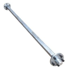 45mm Square Galvanised Lazy Axle