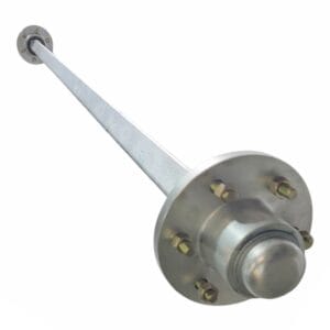 50 SQ Gal Axle - Unbraked | 6s LC - Bearings: ALKO 3T (Rating: 3000kg)