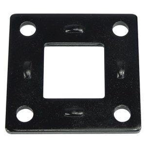 40mm Square Electric Backing Plate Marine Weld Ring