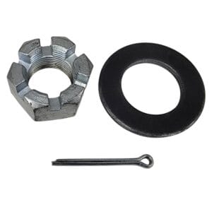 3t Castellated or Slotted Nut - 1.25-inch