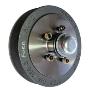 10" Ford Drum (1/2" UNF) - Inc. Greased PLL Bearings