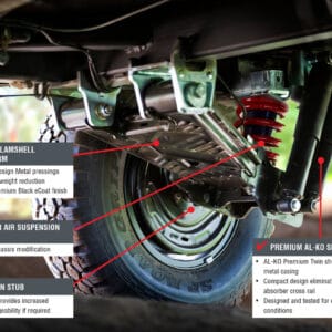 AL-KO Enduro X Suspension